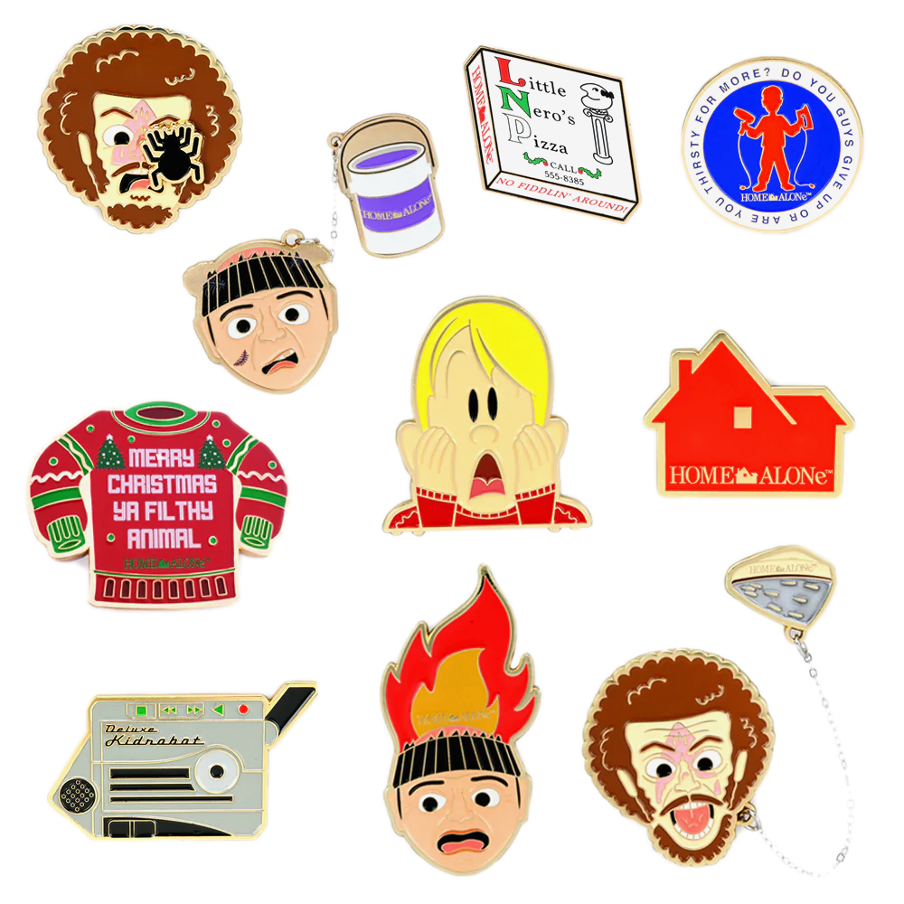 Home Alone Enamel Pin Series By Kidrobot (1 ENAMEL PIN