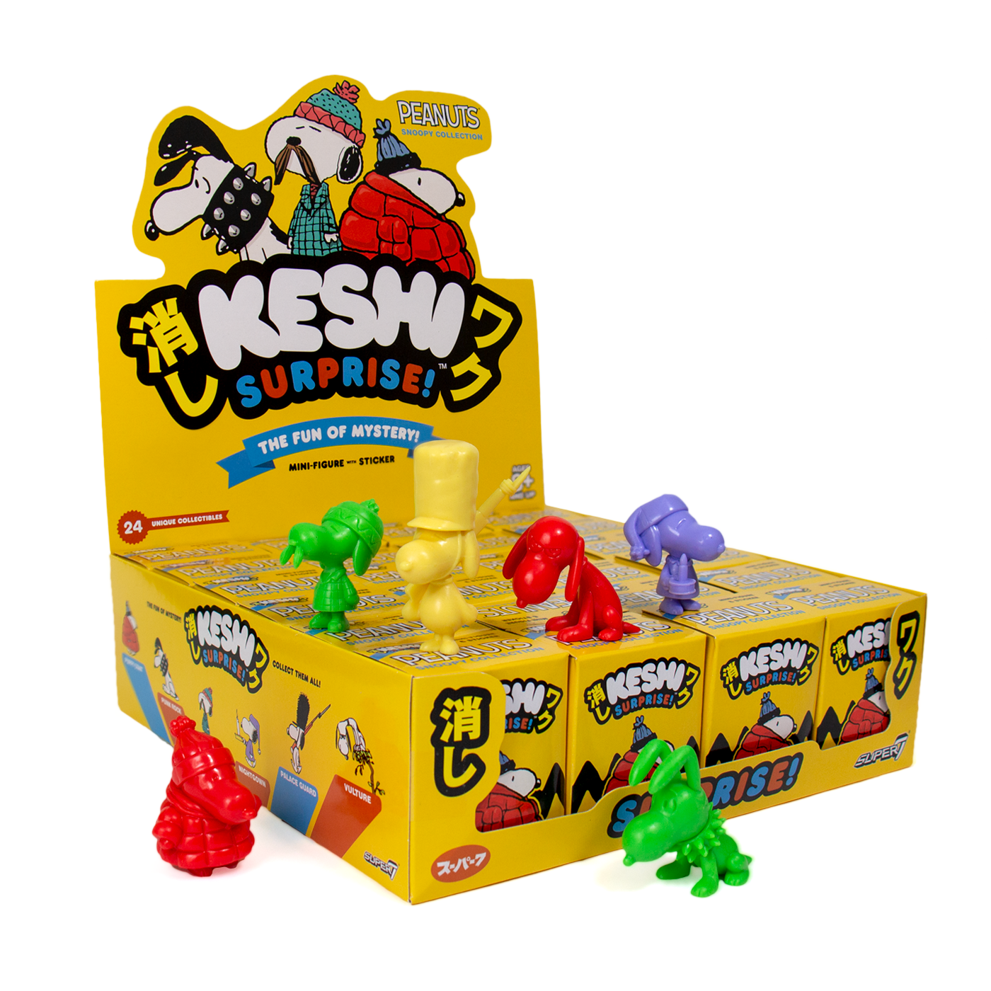 Peanuts Keshi Surprise - Peanuts Snoopy Collection by Super7 (1 BLIND BOX)