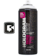 Montana Cans HOLOGRAM GLITTER EFFECT Semi-gloss Clear Glitter