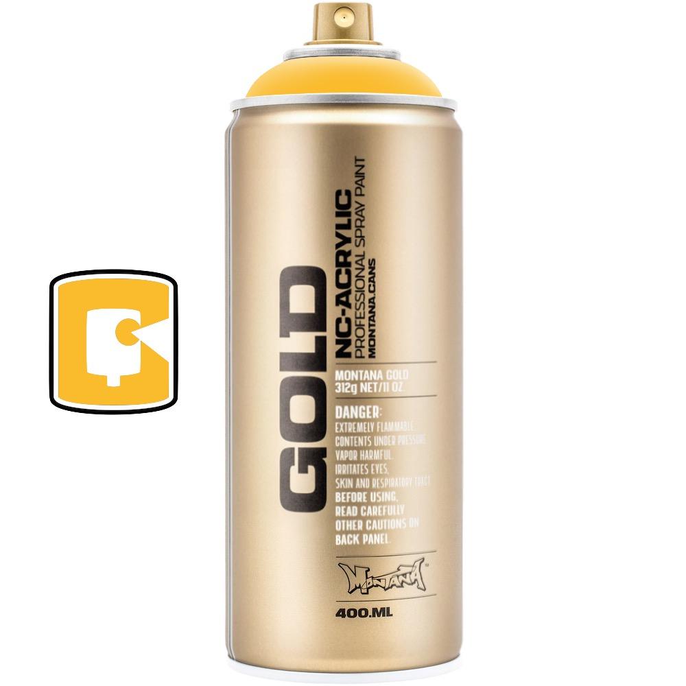 Shock Yellow-Montana Gold-400ML Spray Paint-TorontoCollective