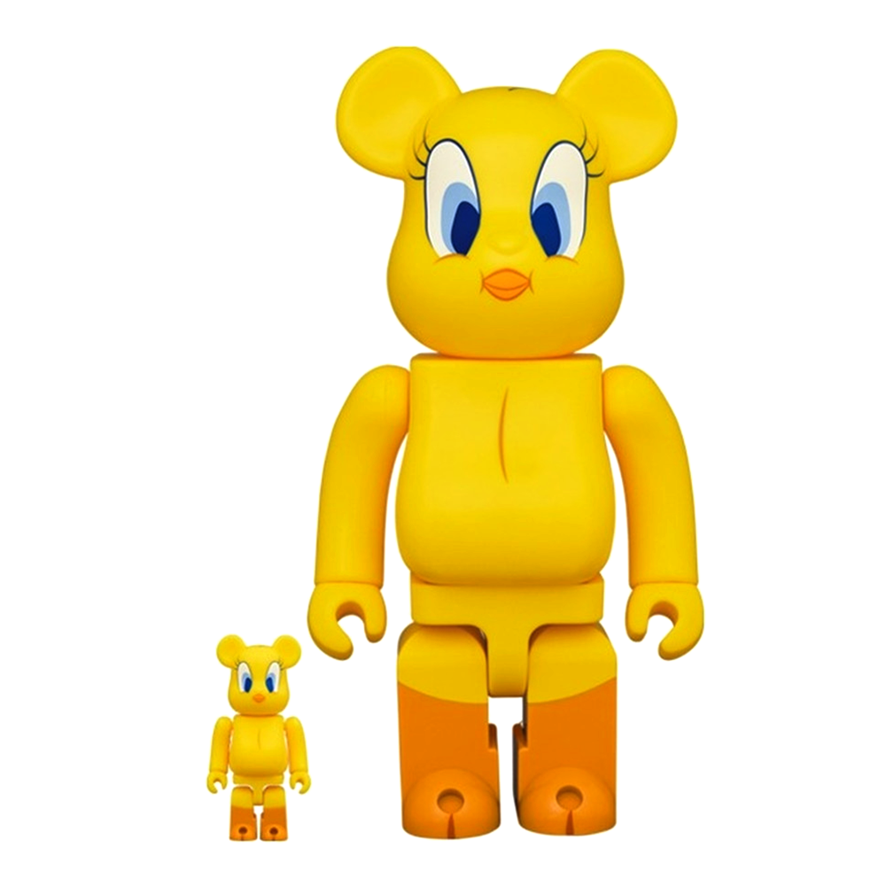 Tweety - Looney Tunes - 400% & 100% Bearbrick by Medicom Toy